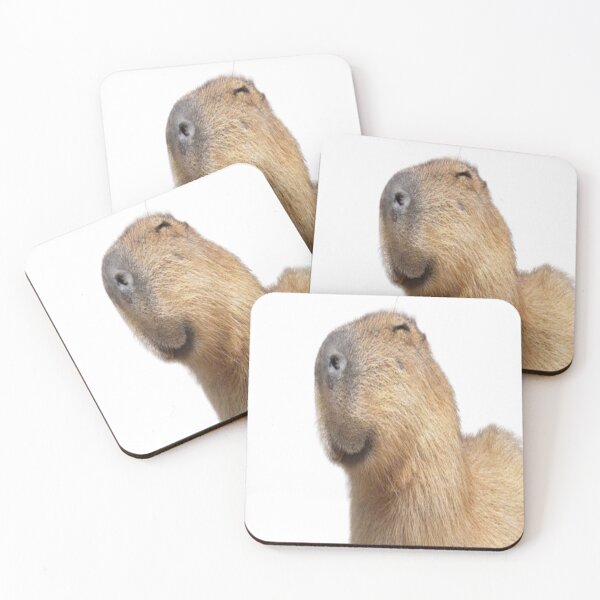 Item preview, Smiling Capybara designed and sold by Shrewd Mood.