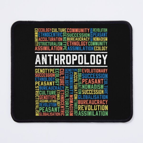 Item preview, Anthropology Words Cloud Professional Teacher designed and sold by miraclemaker.