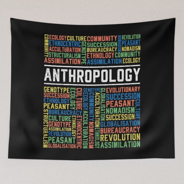 Item preview, Anthropology Words Cloud Professional Teacher designed and sold by miraclemaker.