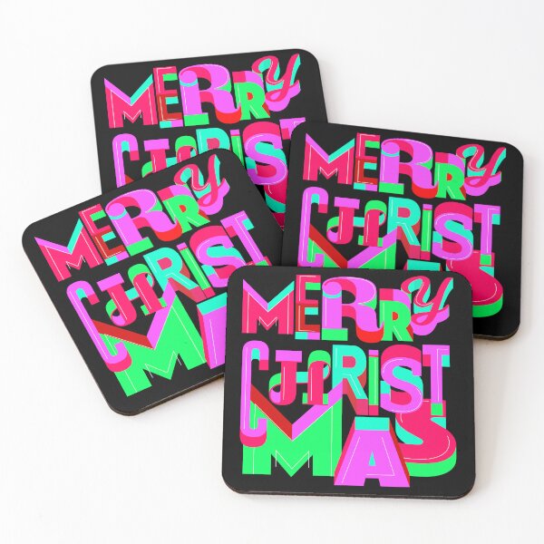 Item preview, Merry Christmas Neon designed and sold by semenkova.