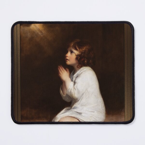 Item preview, The Infant Samuel by Joshua Reynolds Remastered Xzendor7 Classical Art Old Masters Reproductions designed and sold by Xzendor7 Digital Art Creations.