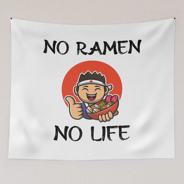 Item preview, No Ramen No Life designed and sold by VintagePathway.