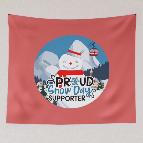 Item preview, proud supporter of snow days designed and sold by MrSameeraTop.