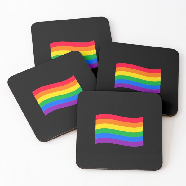 Item preview, Pride Flag Wave Shape designed and sold by chrismanubag.