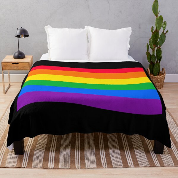 Item preview, Pride Flag Wave Shape designed and sold by chrismanubag.