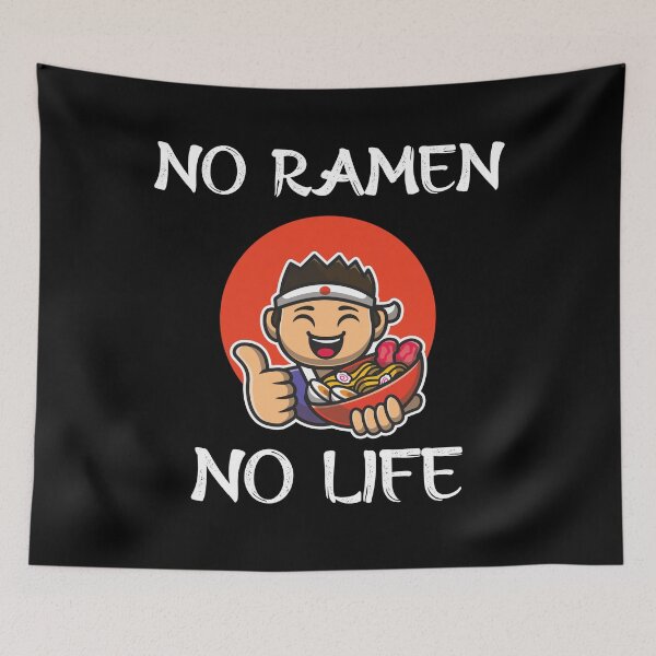 Item preview, No Ramen No Life designed and sold by VintagePathway.