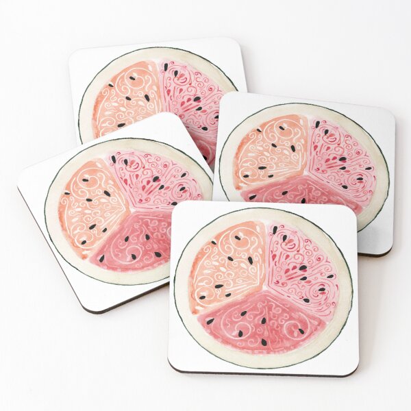Item preview, Watermelon Watercolor Art designed and sold by Glatti.