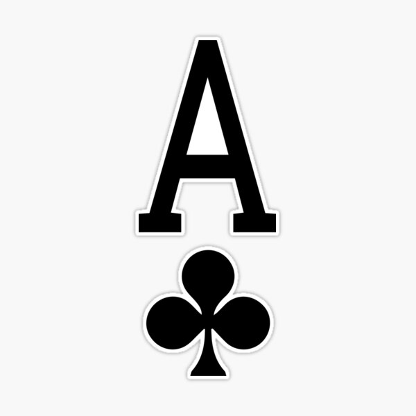 Logo Ace of spades Playing card, ace of clubs, emblem, logo