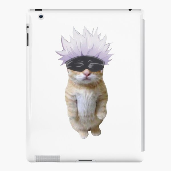 HQ Pathetic Cat Meme Cursed Face | iPad Case & Skin