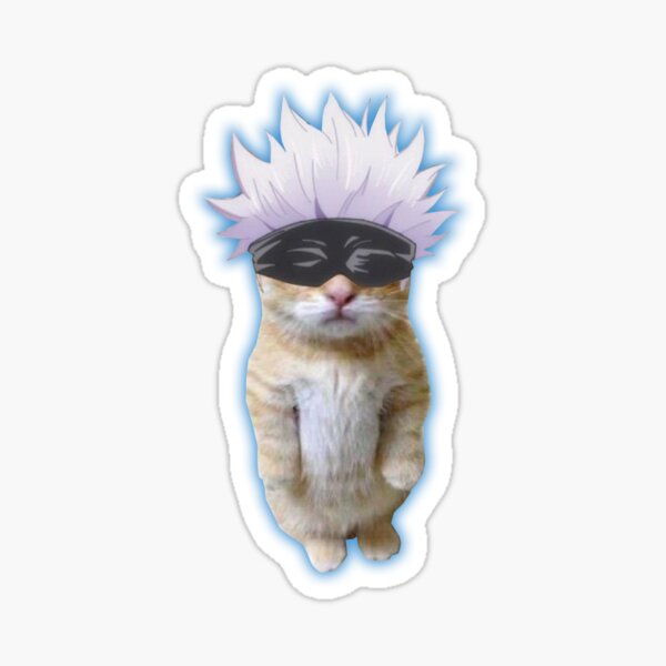 Anime Cat Meme Sticker for Sale by Anime Sekai