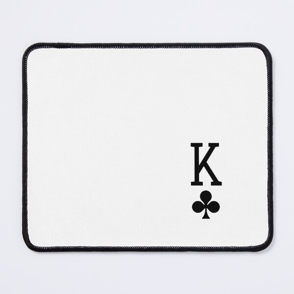 Item preview, Black King of clubs playing card Family Game designed and sold by FrenchsTuck.