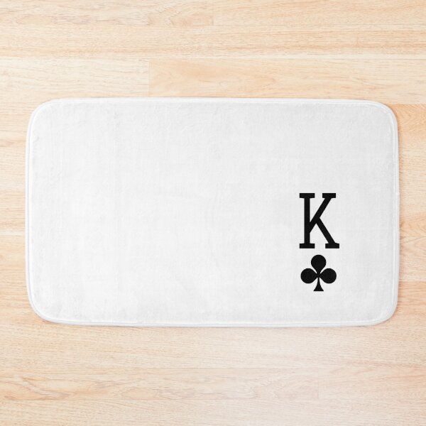 Item preview, Black King of clubs playing card Family Game designed and sold by FrenchsTuck.