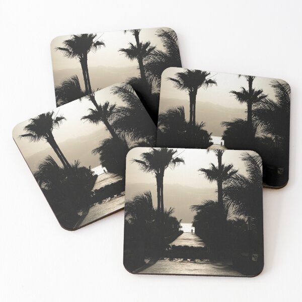 Item preview, Man on palm tree alley at Boa Vista beach designed and sold by raphotography88.
