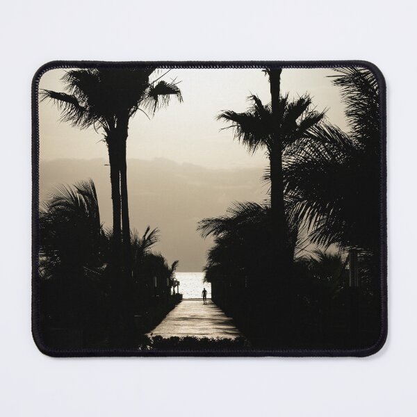 Item preview, Man on palm tree alley at Boa Vista beach designed and sold by raphotography88.