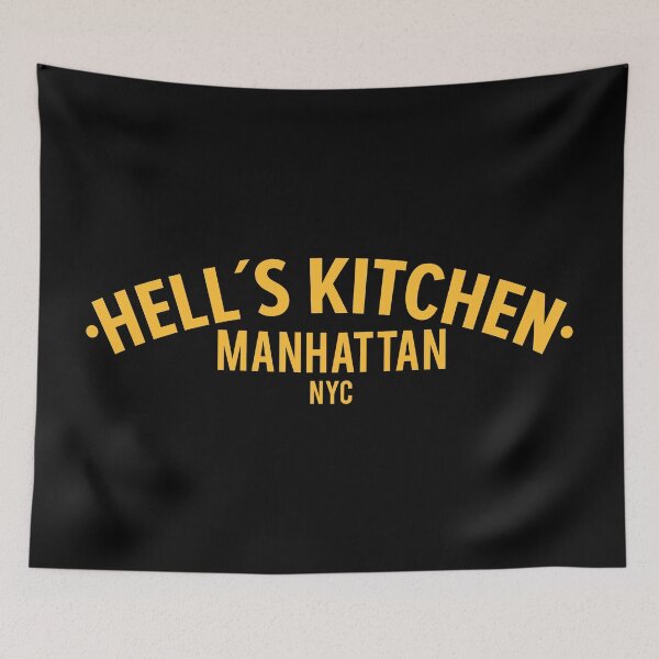Item preview, Hell's Kitchen Manhattan - logo new york hell's kitchen - NYC Hell's Kitchen designed and sold by Boogosh.