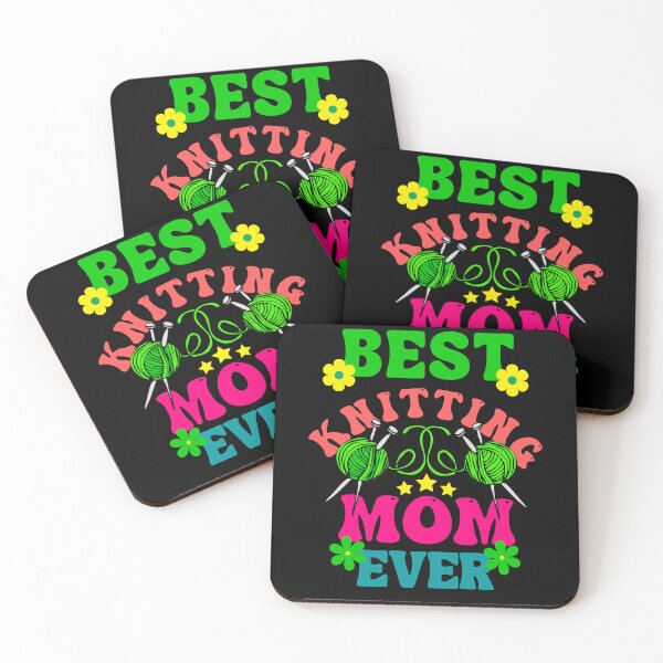 Item preview, Best Knitting Mom Ever designed and sold by Fab Art DESIGN LAB.