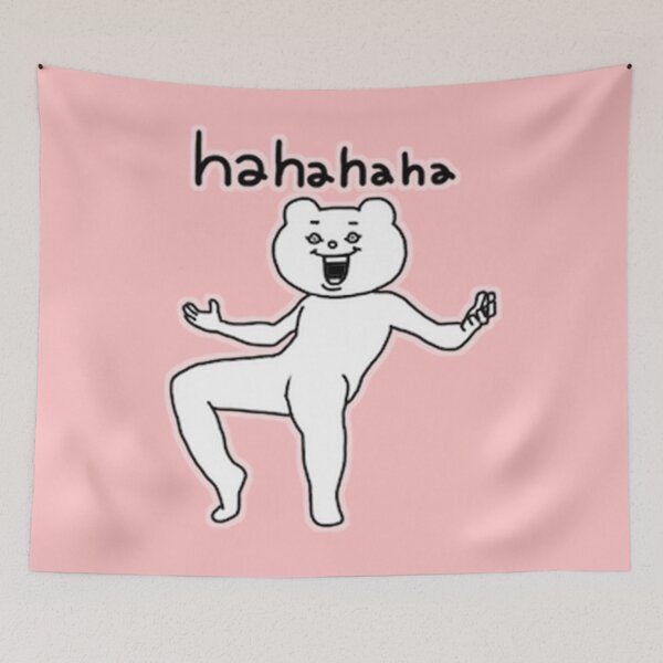 Item preview, Betakkuma Laugh Funny Meme designed and sold by swearnoodles.