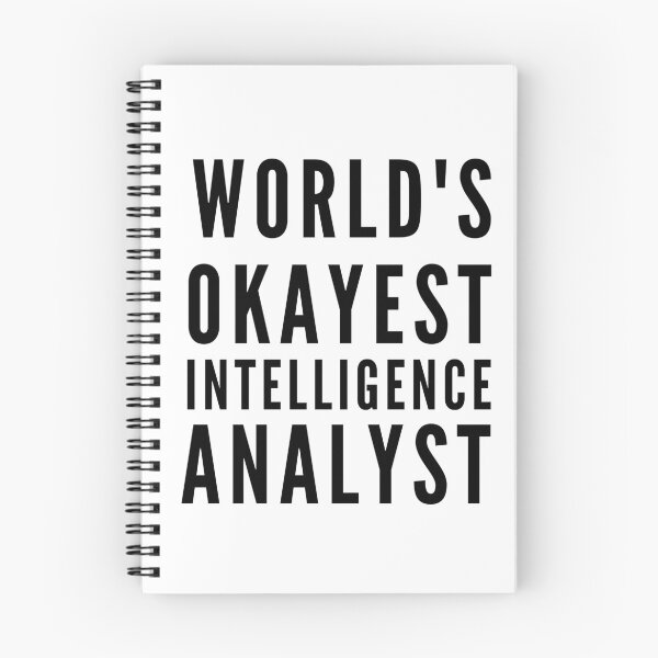Item preview, World Okayest Intelligence Analyst designed and sold by ShopClic.