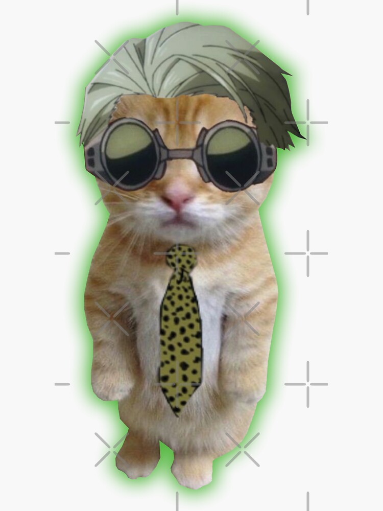 Anime Cat Sticker - Anime Cat Meme - Discover & Share GIFs