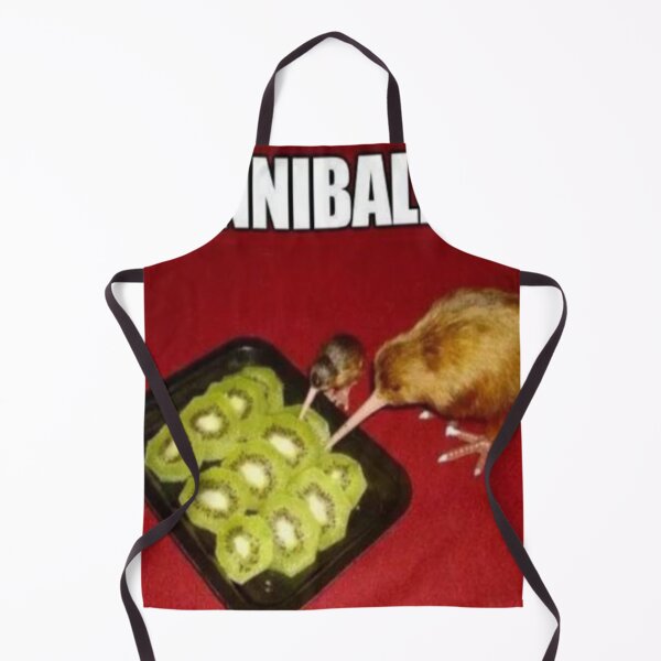 Item preview, a Kiwi bird eating kiwi fruit "cannibalism" designed and sold by Shrewd Mood.