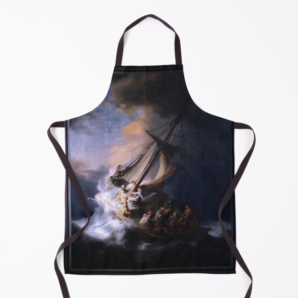 Item preview, Storm on the Sea of Galilee by Rembrandt van Rijn Old Masters Reproduction designed and sold by Xzendor7 Digital Art Creations.