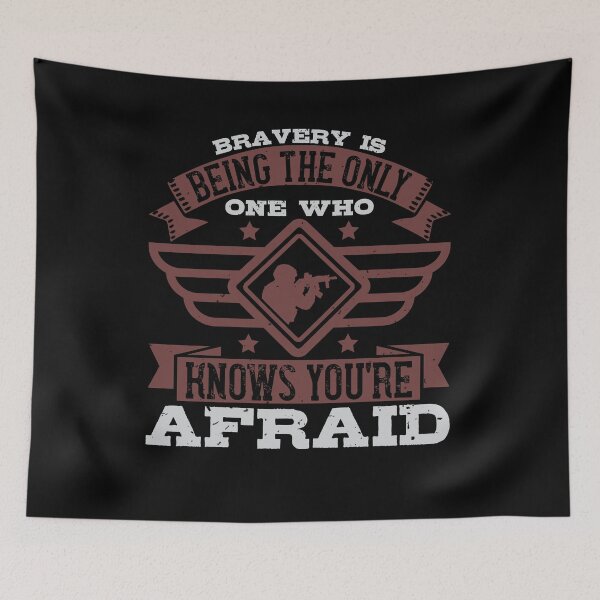 Item preview, Bravery Is Being The Only One Who Knows You're Afraid designed and sold by teamph.