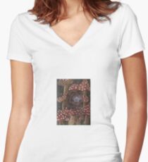 Bear Women's Fitted V-Neck T-Shirt