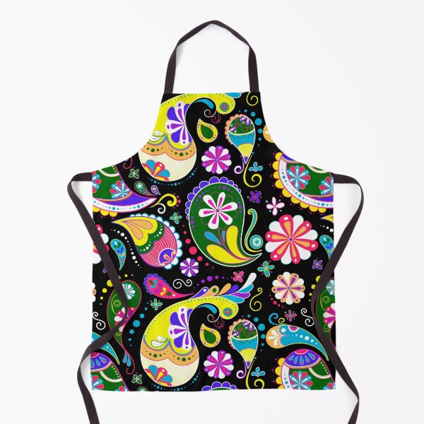 Item preview, Colorful Paisley and floral pattern. designed and sold by Kanchan1987.