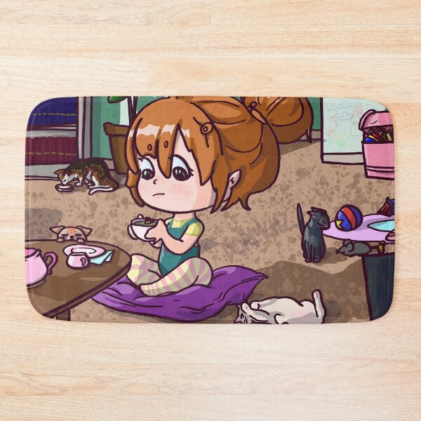 Item preview, Confused Chibi Girl designed and sold by DORMEHZ.