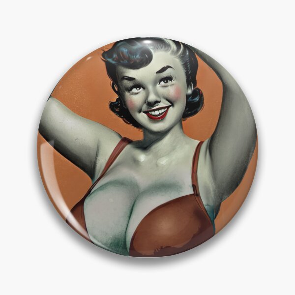 Item preview, Happy Pinup Girl designed and sold by cutestpinups.
