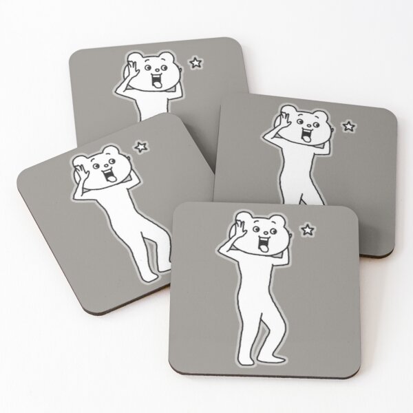Item preview, Funny Meme White Bear Betakkuma designed and sold by swearnoodles.
