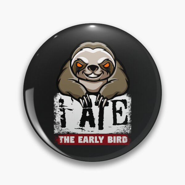 Item preview, Mad, annoyed, grumpy sloth, the morning grouch. Funny sarcastic saying. designed and sold by funnycolors.