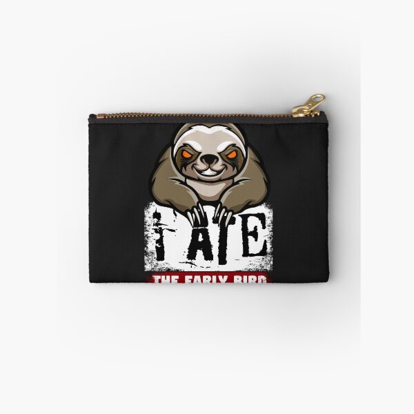 Item preview, Mad, annoyed, grumpy sloth, the morning grouch. Funny sarcastic saying. designed and sold by funnycolors.