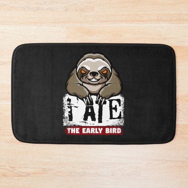 Item preview, Mad, annoyed, grumpy sloth, the morning grouch. Funny sarcastic saying. designed and sold by funnycolors.