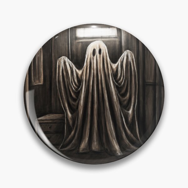 Item preview, The Sheet Ghost - Vintage Looking Christmas Drawing designed and sold by TAGartShop.