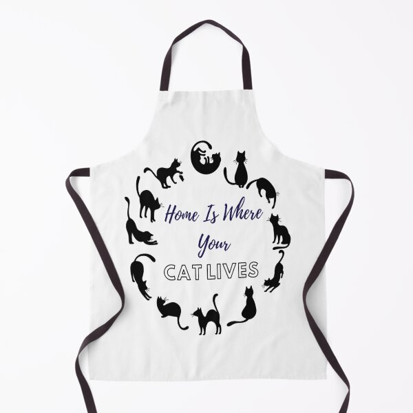 Item preview, Home Is Where Your Cat Lives.  designed and sold by Sloyar.