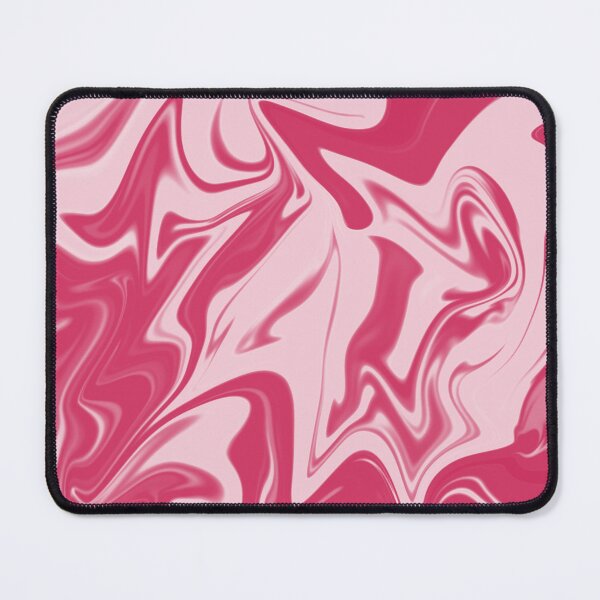 Item preview, Abstract Liquid Marble Art Paint- Pink and white Heavenly Chocolate cotton candy Metallic marble art designed and sold by MAEffects.