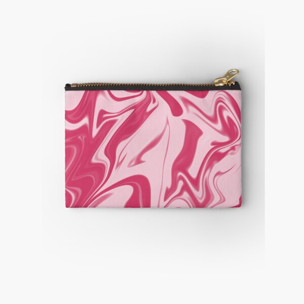 Item preview, Abstract Liquid Marble Art Paint- Pink and white Heavenly Chocolate cotton candy Metallic marble art designed and sold by MAEffects.