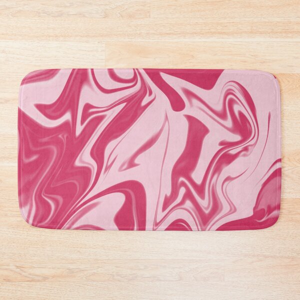 Item preview, Abstract Liquid Marble Art Paint- Pink and white Heavenly Chocolate cotton candy Metallic marble art designed and sold by MAEffects.