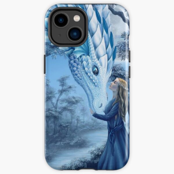 la princesse a caressé le dragon Coque antichoc iPhone