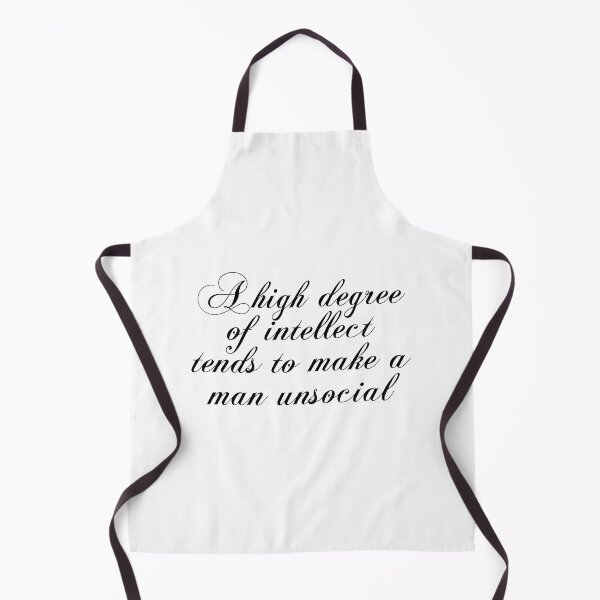 Item preview, A High Degree Of Intellect Tends To Make A Man Unsocial - Arthur Schopenhauer Quotes designed and sold by PhiloJourney.