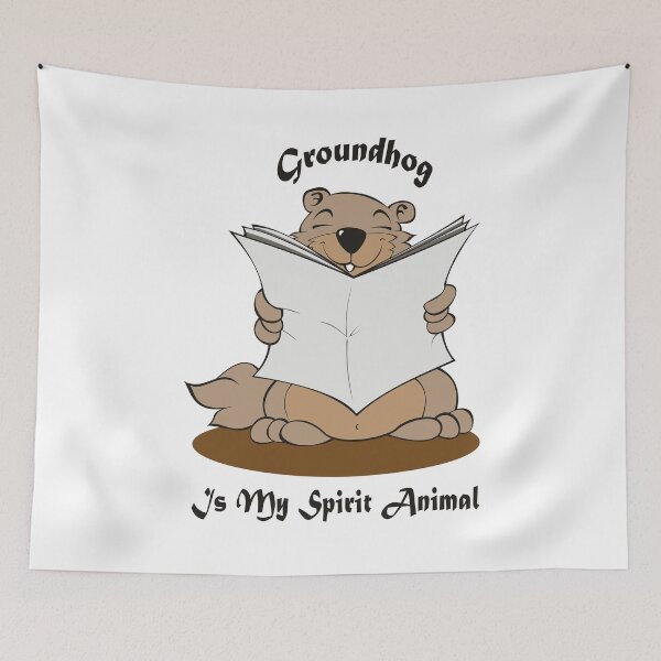 Item preview, Groundhog Is My Spirit Animal designed and sold by Soudesign99.