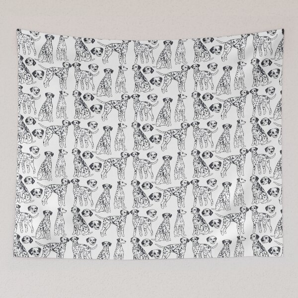 Item preview, Dalmatian illustration pattern  designed and sold by Yarafantasyart.