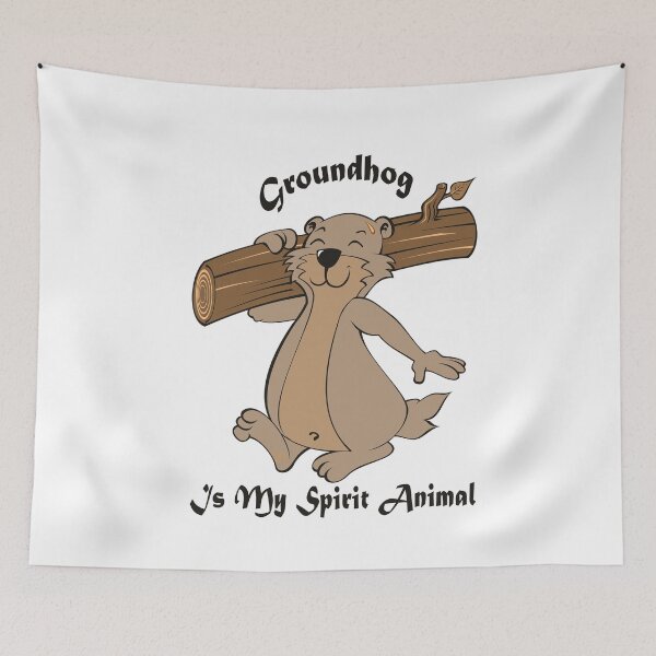 Item preview, Groundhog Is My Spirit Animal designed and sold by Soudesign99.