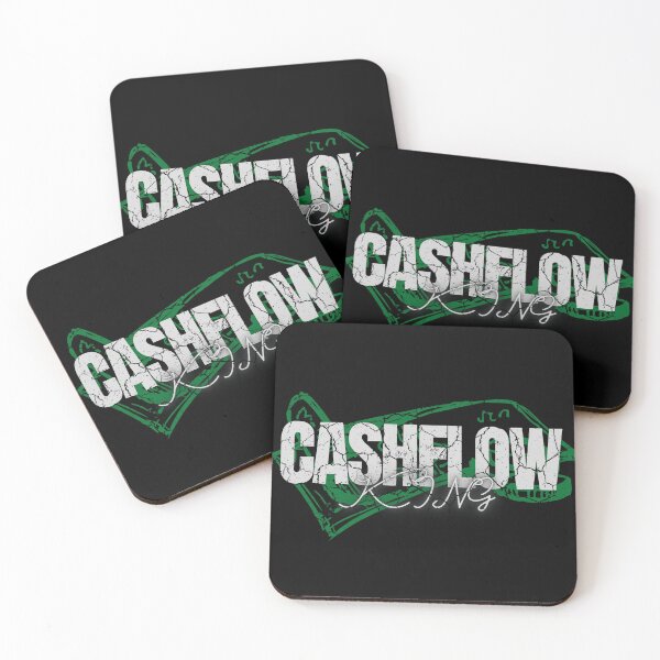 Item preview, CASHFLOW KING  poster 2 distressed  designed and sold by KingsManKind.