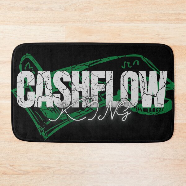 Item preview, CASHFLOW KING  poster 2 distressed  designed and sold by KingsManKind.