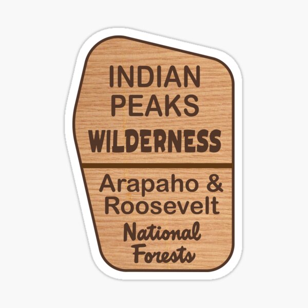 Artikel-Vorschau von Indian Peaks Wildnis, designt und verkauft von ginkgotees.