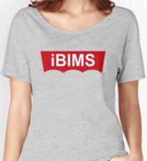 ibims t shirt Halo I Bims 1 Lauch Meme Shirt Women's Relaxed Fit T-Shirt