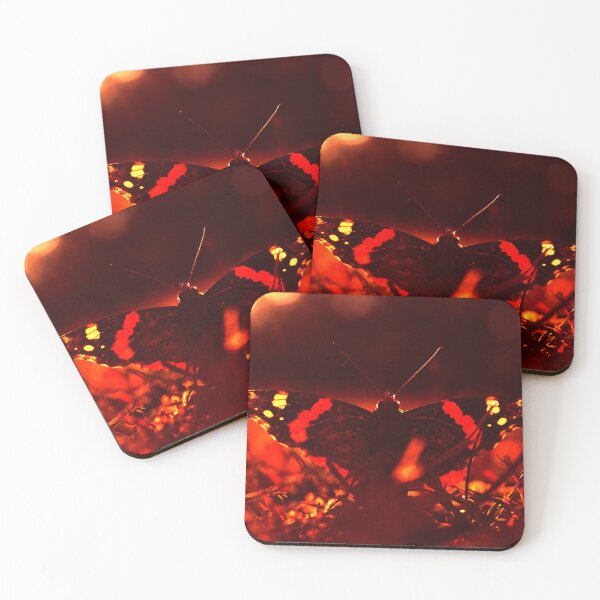 Item preview, A firey red admrial  designed and sold by Its-a-wild-life.