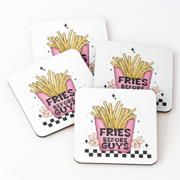 Aperçu de l'œuvre Des frites avant les mecs, pour les amateurs de frites Un classique pour la famille, le petit ami, la petite amie, le mari et la femme créée et vendue par udhop.